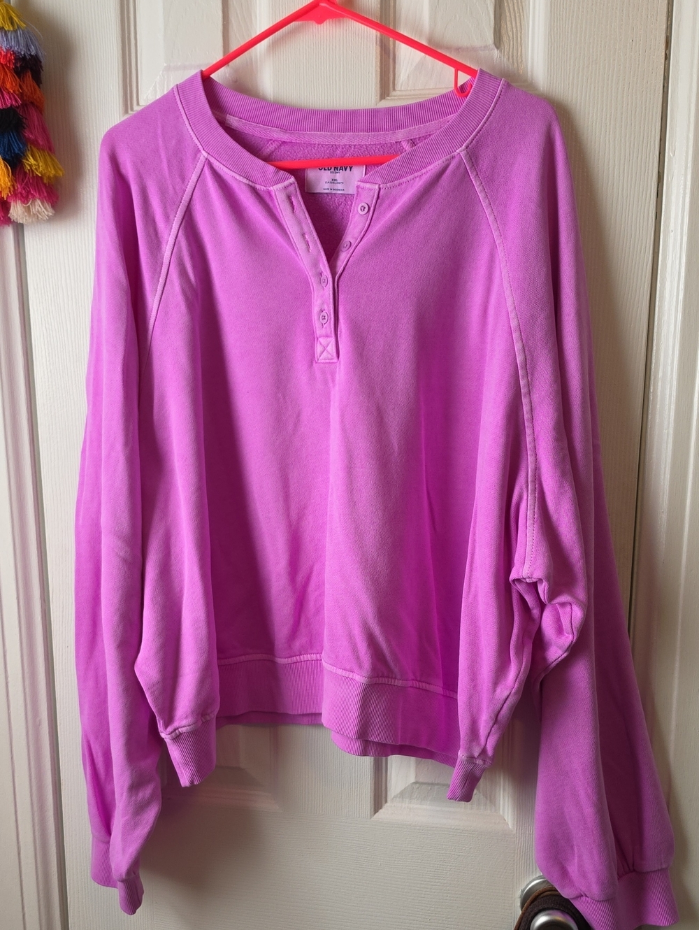 NWOT Old Navy Lavender-Pink Pullover Sweatshirt SOCOMFY